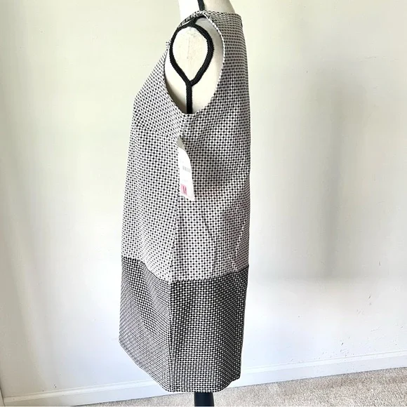 NWT Vintage TALK OF THE WALK Sleeveless Contrast Shift Day Dress—SZ. Medium - Picture 5 of 15